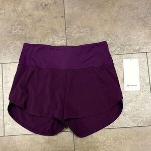 lululemon athletica Women's Deep Purple Athletic Shorts